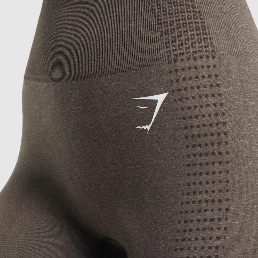 Brown Marl Vital Seamless Gymshark Leggings! XS